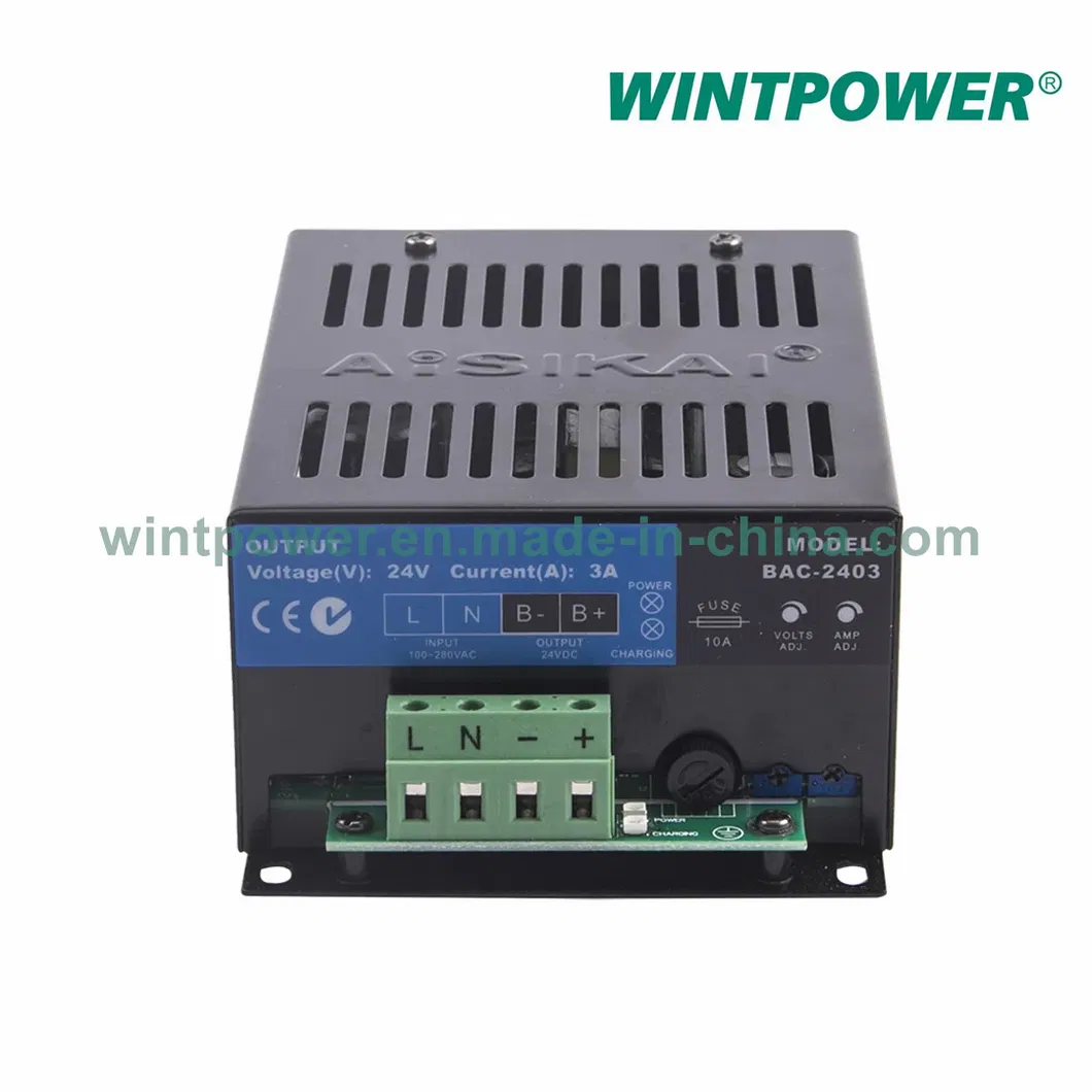 Battery Charger BAC-2403 Side View