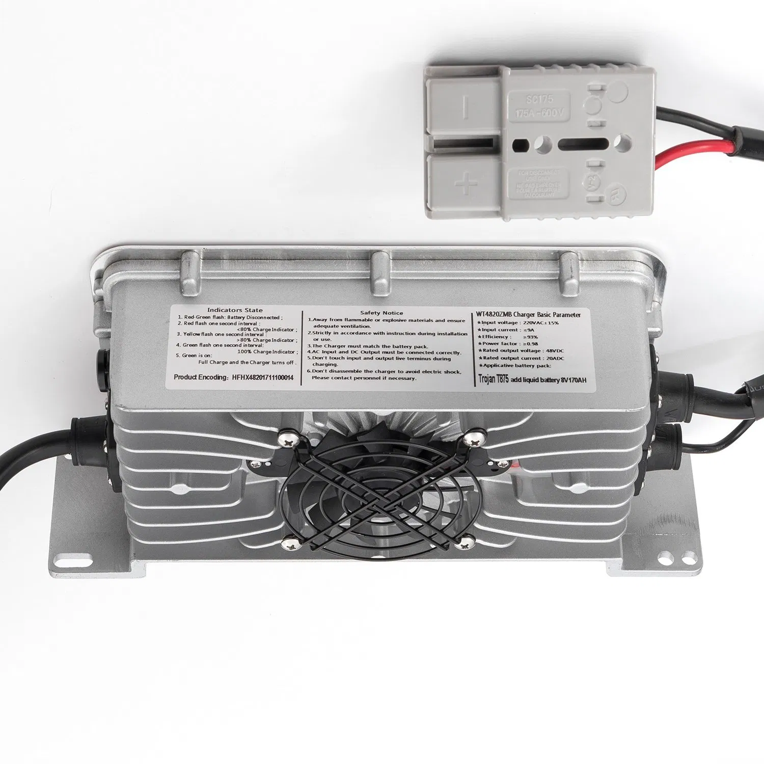 80V 50A Forklift Battery Charger 3 Phase Charger