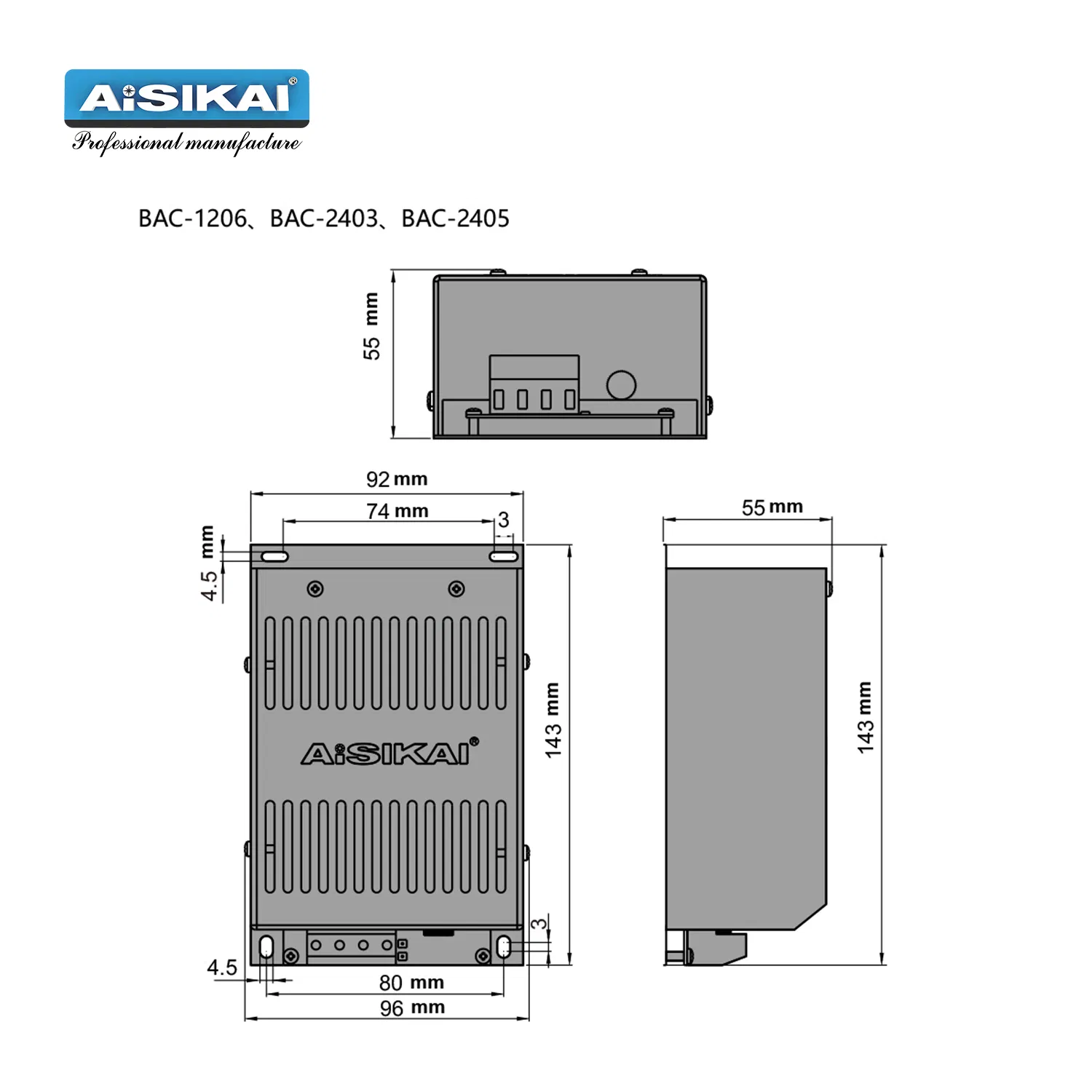 2410 Diesel Generator Bac Series 24V 10A Battery Charger