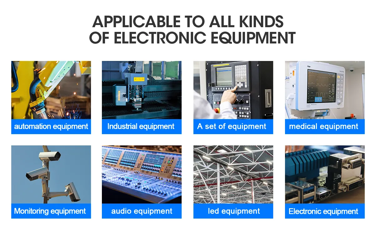 Power Supply Back View