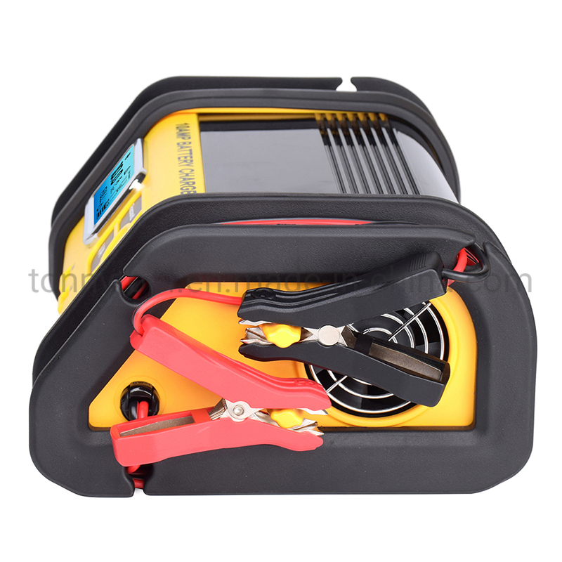 10-AMP Fully-Automatic Smart Charger, 12 Volt Battery Charger, Battery Maintainer, Trickle Charger