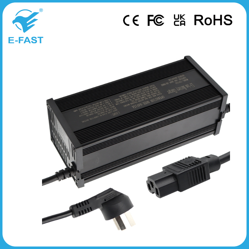 48V 60V 72V Li-ion Battery Charger 20s LiFePO4 Battery Charger 3.7V in Series Battery Pack Aluminum Alloy