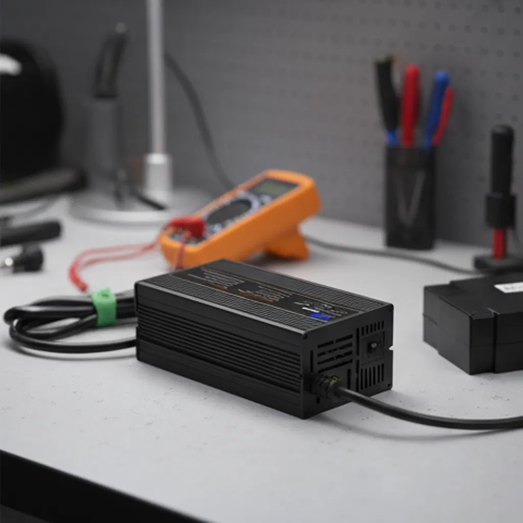 High-Power 800W Marine Battery Charger for Dockside Use