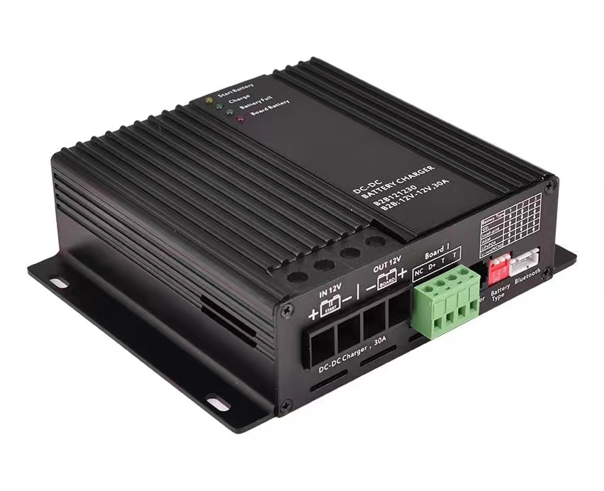 DC 12V 30A Battery Charger for Lithium Gel Lead Acid AGM Sealed LiFePO4 MPPT