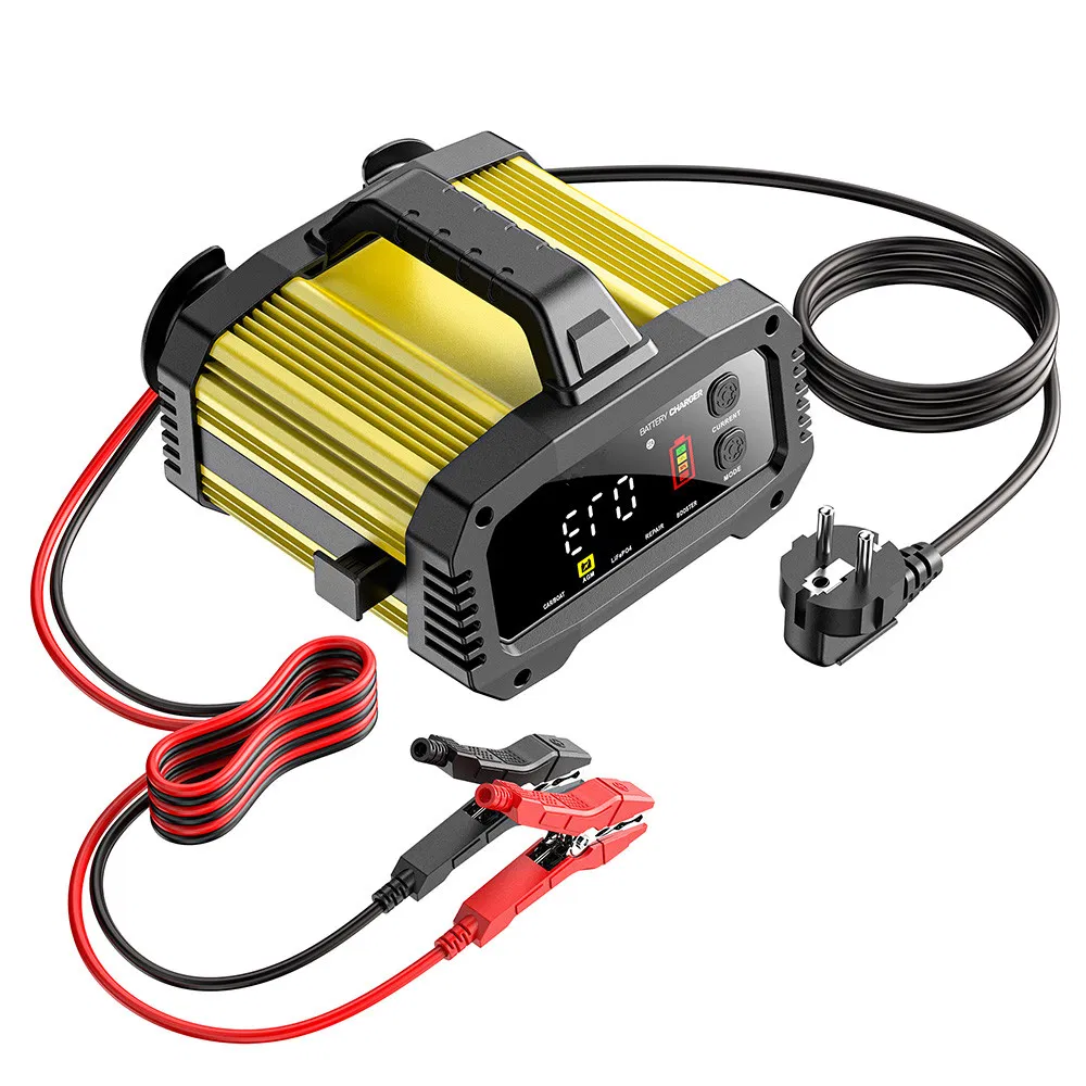 6-400ah Automatic Battery Charger for Calcium, Gel AGM, Efb, Wet, LiFePO4, Lead Acid