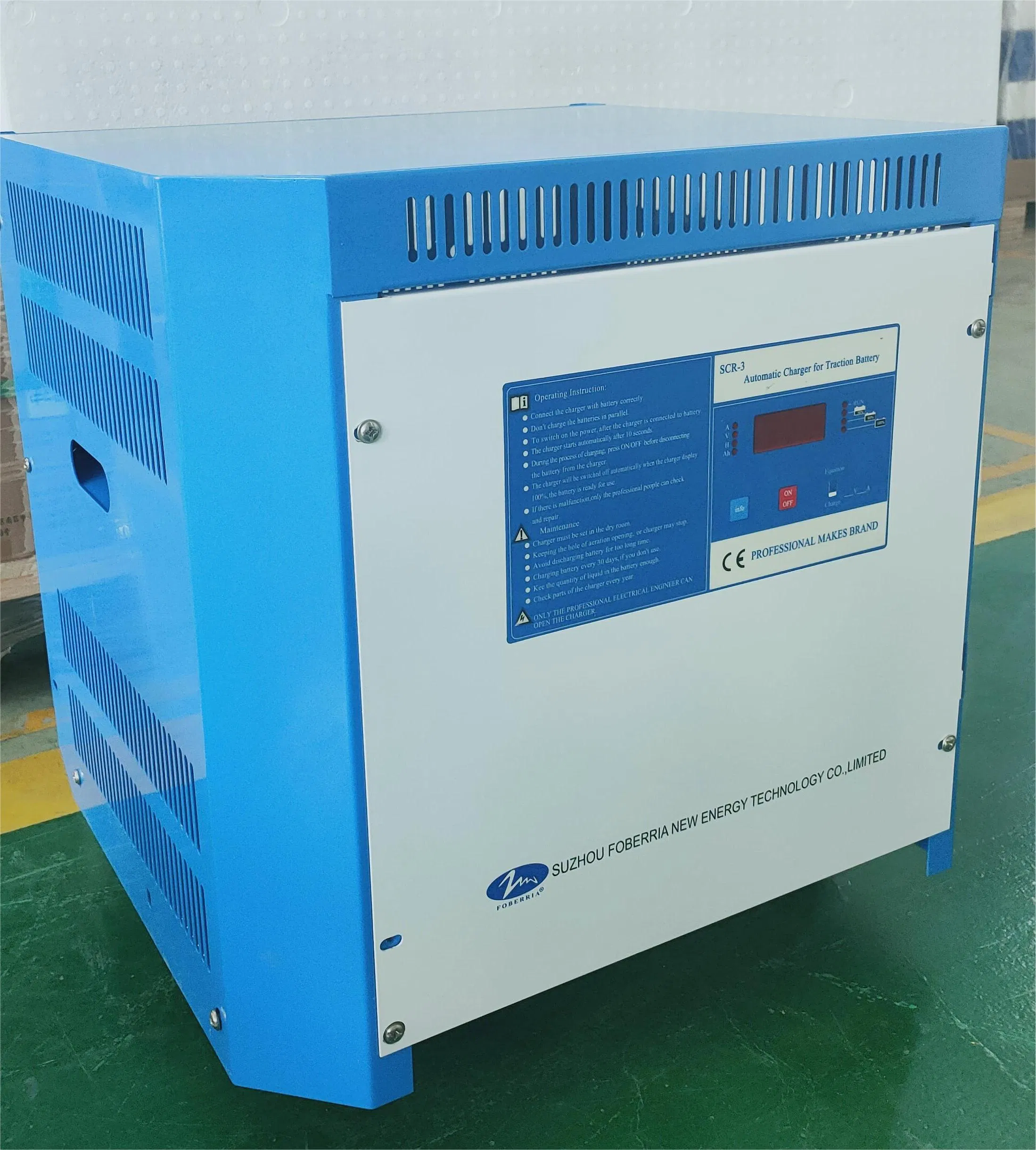 High-Performance Traction Battery Charger for Forklifts SCR Series