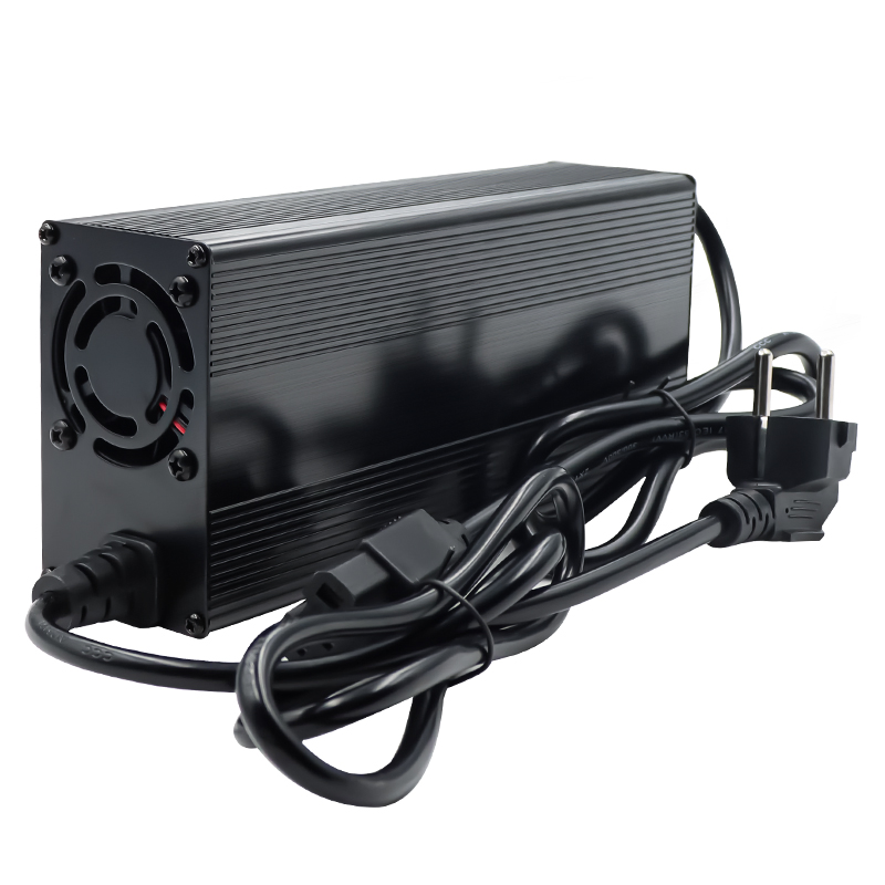 Hot Selling 48V 6A Intelligent LiFePO4 Li-ion Battery Charger for Forklift Truck