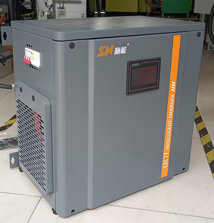 Rechargeable Industrial 100V 300A Forklift Charger High Frequency Lithium Battery Charger with CE EMC Certification Czc7t-100V/300