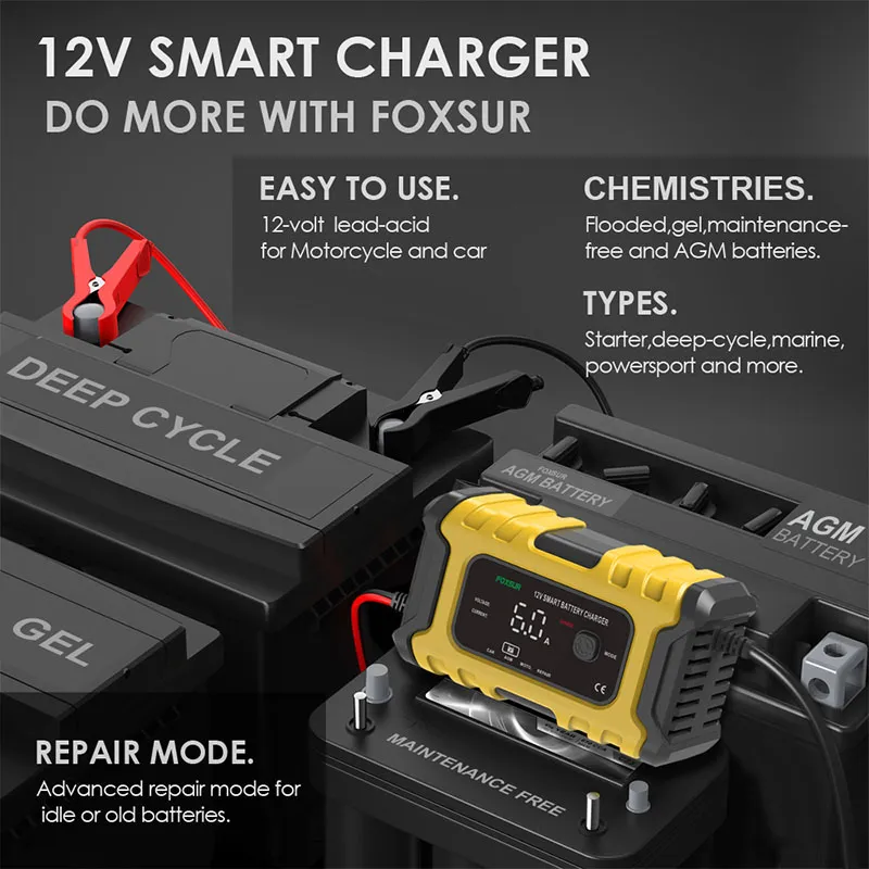 Car Battery Charger Detail 13