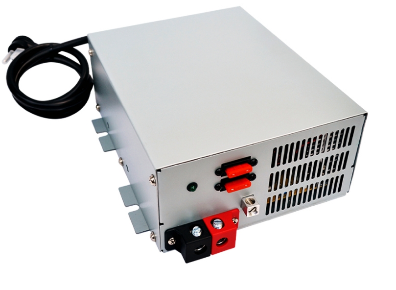 24V-Lk Model AC/DC 75A Charger with Fan Cooling and Easy Mounting Design