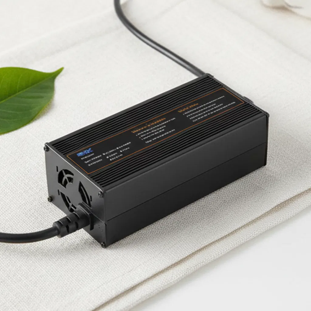 High-Performance Premium 1200W IP34 Waterproof Lithium Battery Charger for Golf Carts, Forklifts, and Marine Use