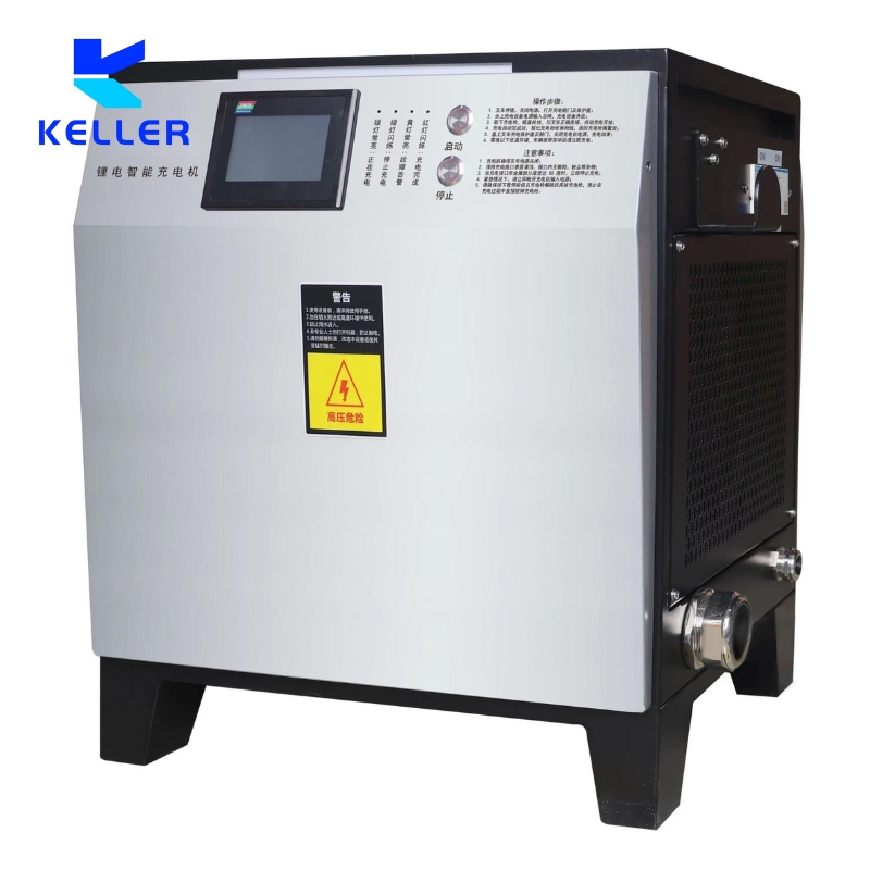 48V Series 200A-300A High Efficiency 94% Li Battery Charger for Forklift Excavator 1.2kw-24kw