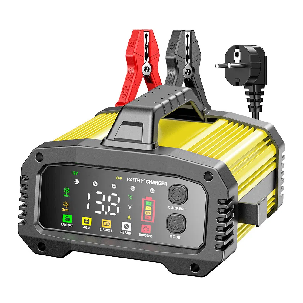 6-400ah Automatic Battery Charger for Calcium, Gel AGM, Efb, Wet, LiFePO4, Lead Acid