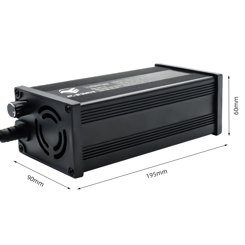 48V Series 54.6V 13s Li-ion Battery Charger 58.4V 16s LiFePO4 Battery Charger 3.7V in Series Battery Pack Aluminum Alloy