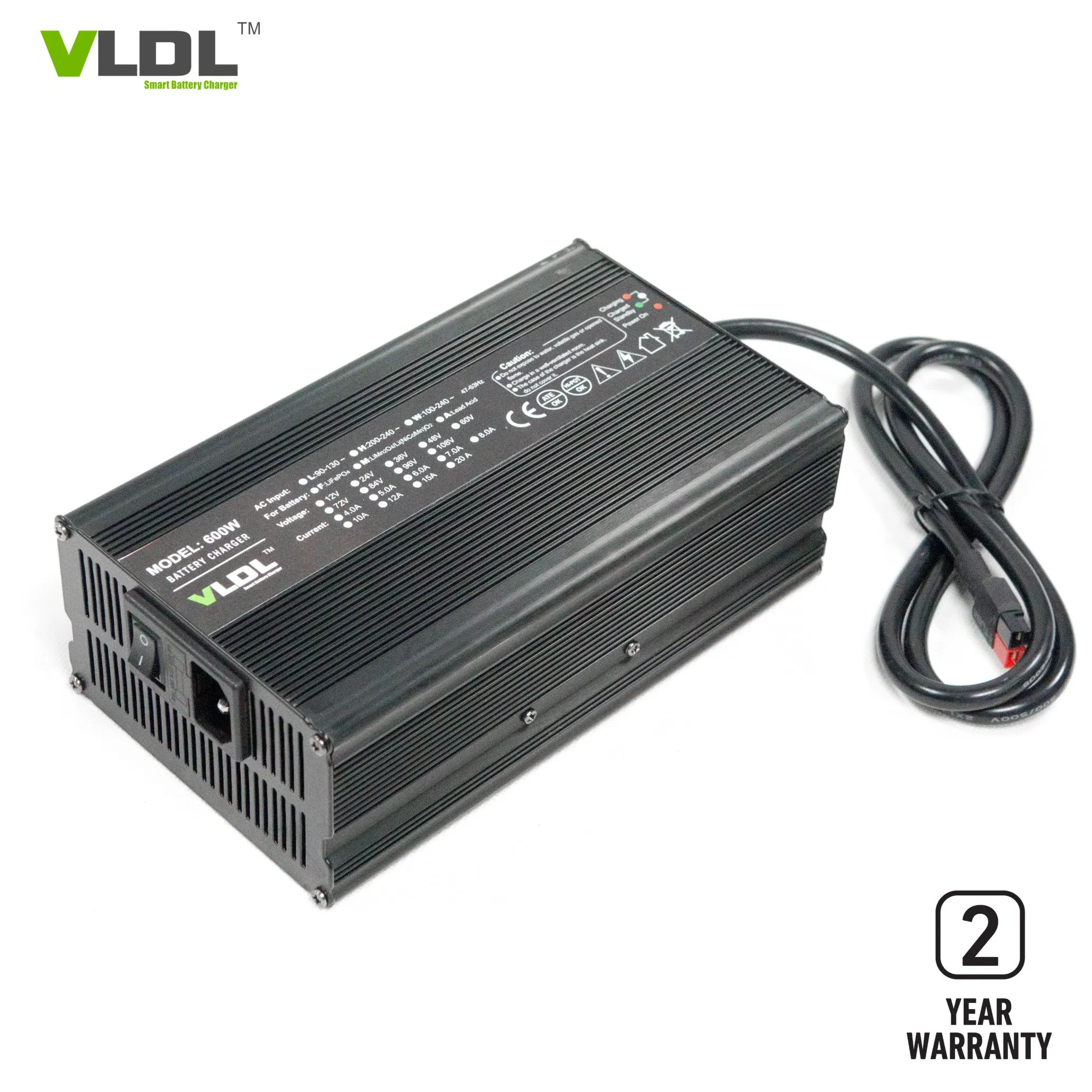 72V 6A Smart Battery Charger for SLA / AGM / Gel Battery