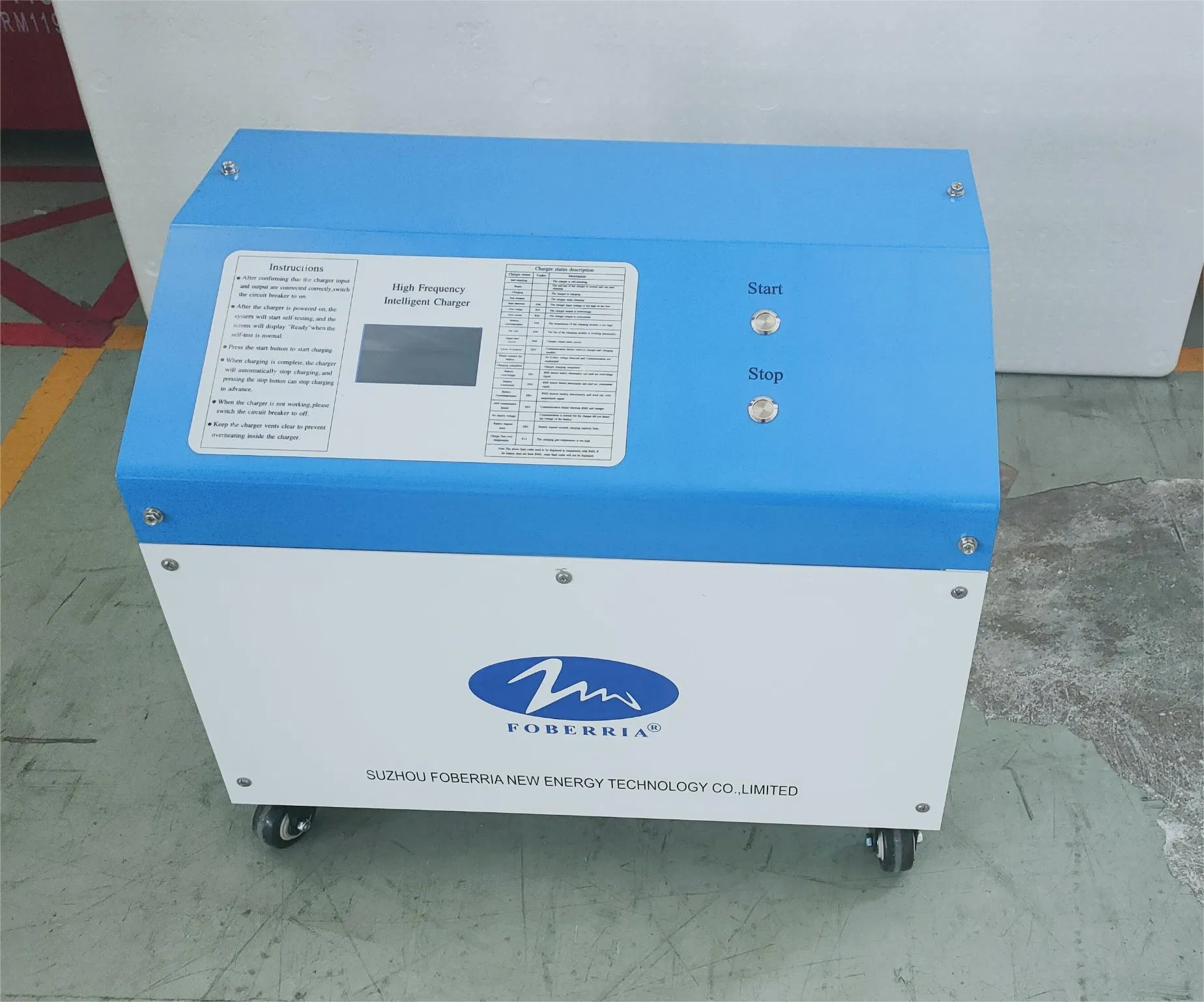 High Quality 24V 50A 100A Lead Acid Battery Charger for Forklift Battery