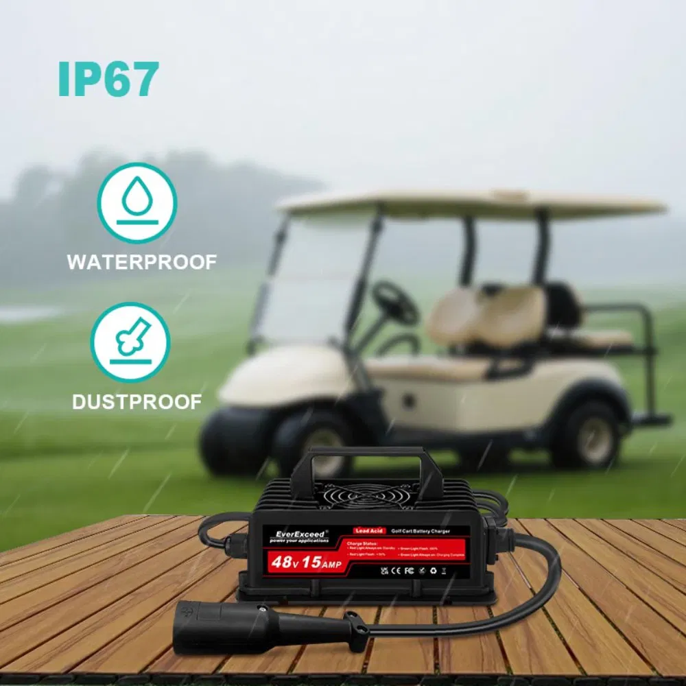 High-Performance 48V Lead Acid Battery Charger for Golf Cart Applications