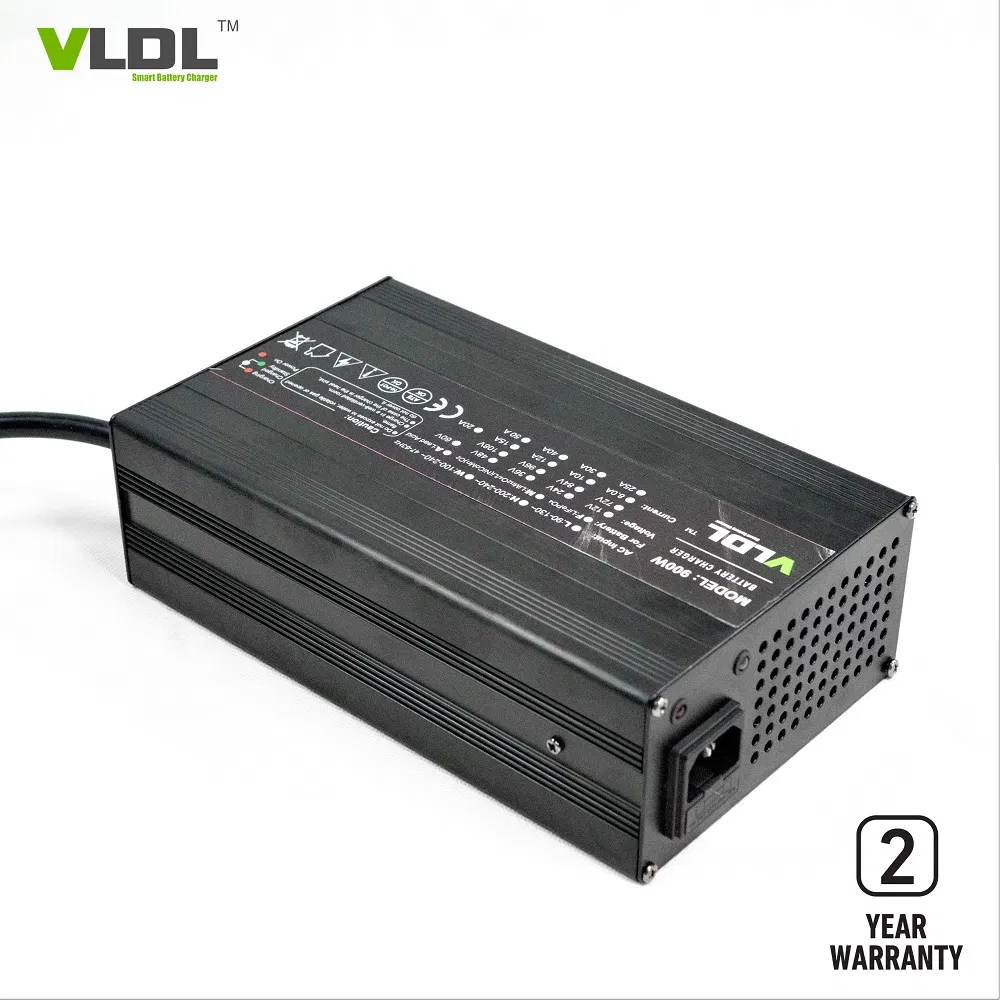 SLA, Gel, AGM Battery Charger 24V 30A, Automatic 3 Steps Charging