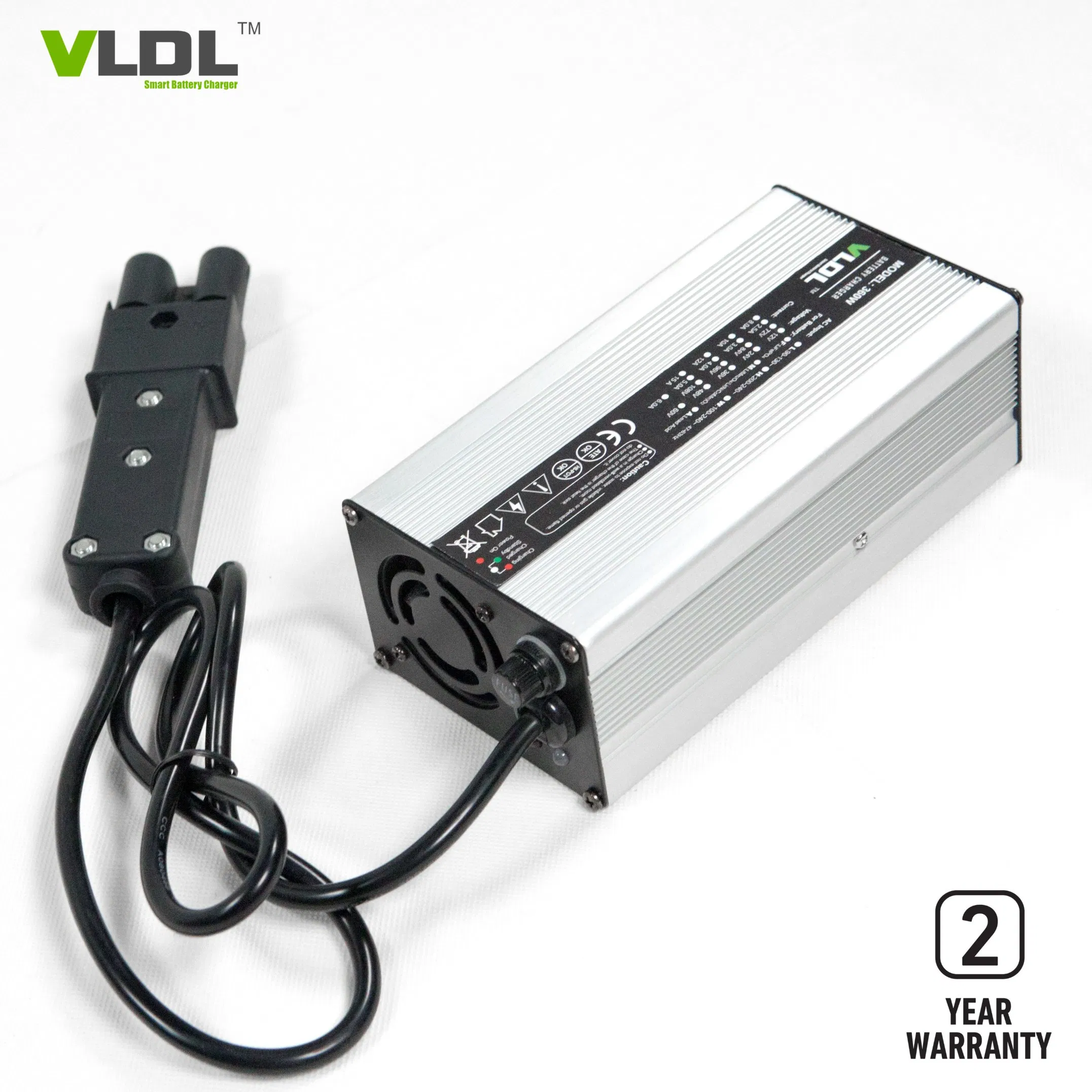48V 5A Smart Battery Charger for Lithium-Ion/LiFePO4 Battery, Max 54.6V 58.4V