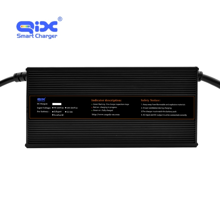 OEM/ODM 84V 72V 60V 48V 12 Volt 24V Lead Acid Lithium Iron Phosphate Industrial Intelligent Forklift Electric E Bike Tricycle Lithium Battery Charger RoHS