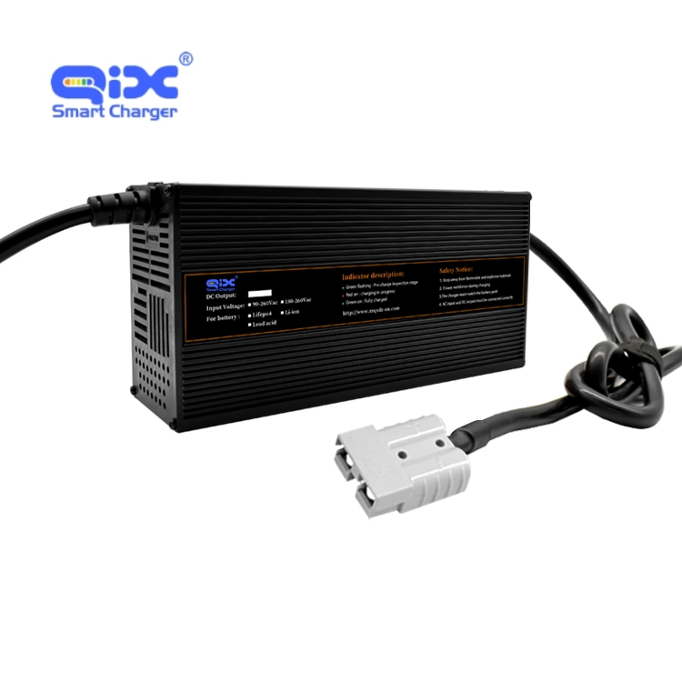OEM/ODM 84V 72V 60V 48V 12 Volt 24V Lead Acid Lithium Iron Phosphate Industrial Intelligent Forklift Electric E Bike Tricycle Lithium Battery Charger RoHS