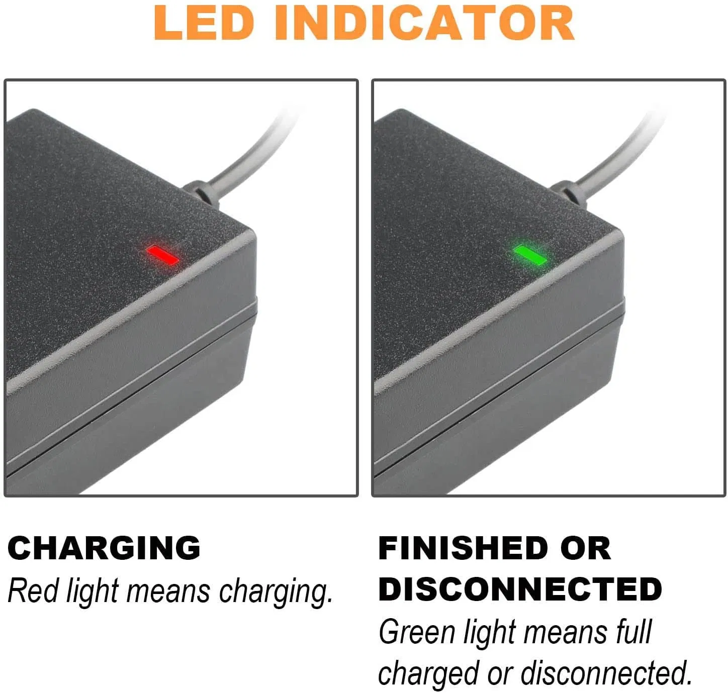 42V 2A charger 36V 3A charger with AU AC plug and Phylion DC 5 pin round output