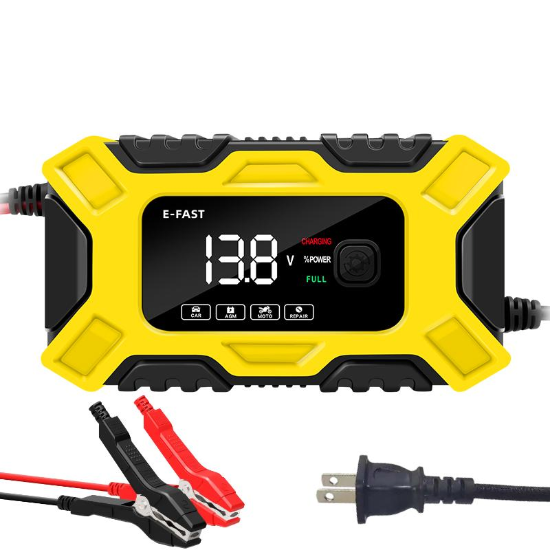 Smart Fully Automatic Car Battery Charger 12V 6A Maintainer Trickle Charger