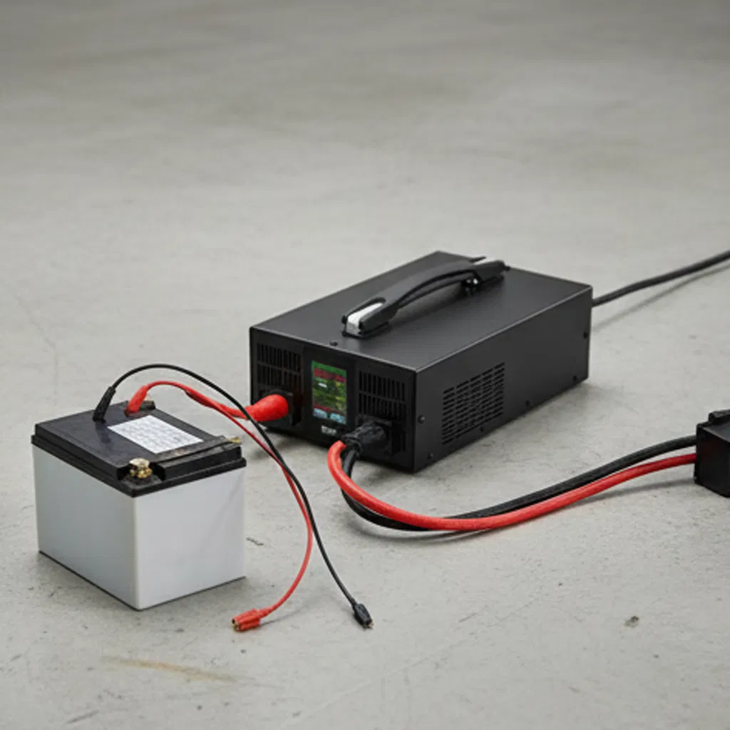 Professional Industrial 3300W Charger IP34 for RV Marine Sweeper Battery Pack Charging with 24 Month Warranty and Durable Design