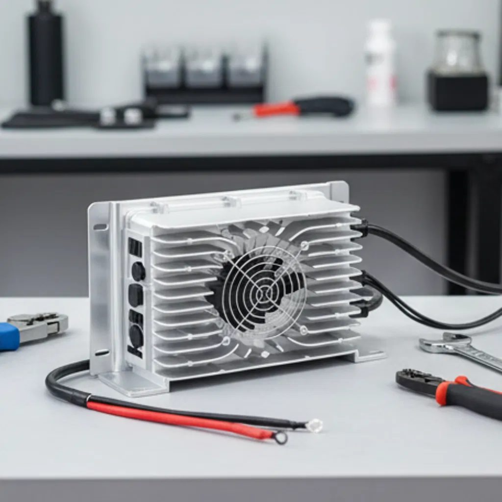 Durable Waterproof Charger for 24V Marine and Automotive Batteries