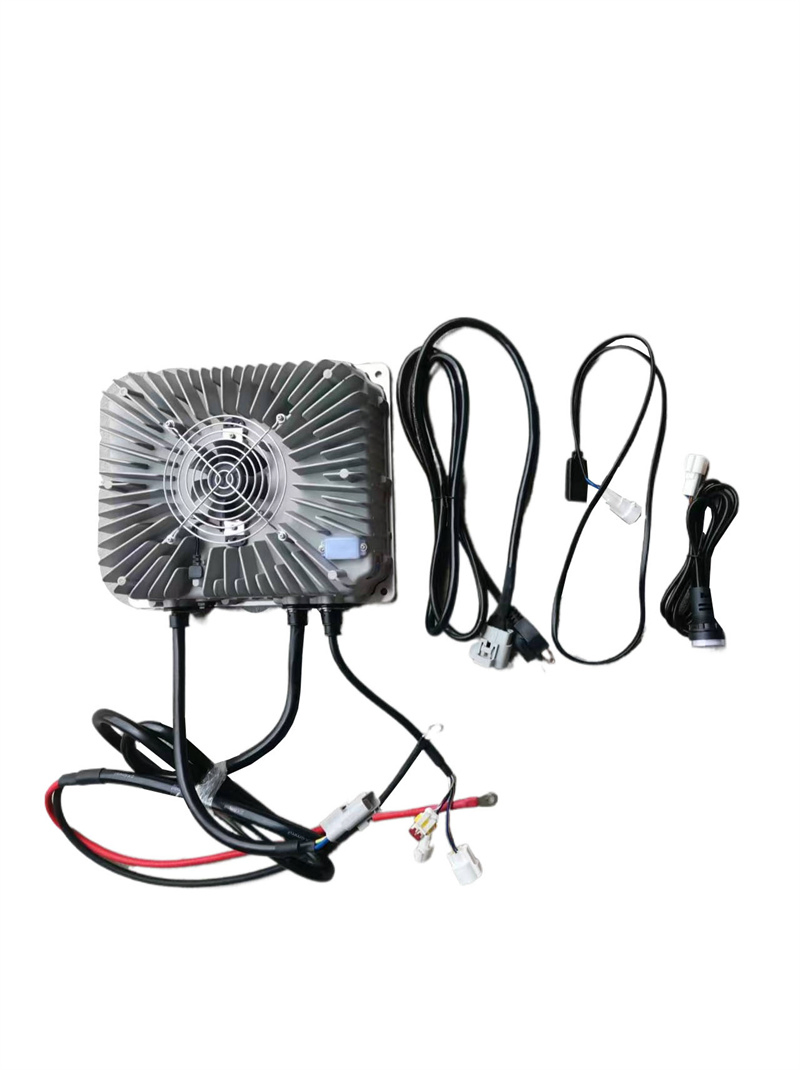 China Portable Electric Car Parts Golf Cart Parts Lvtong Battery Charger72V