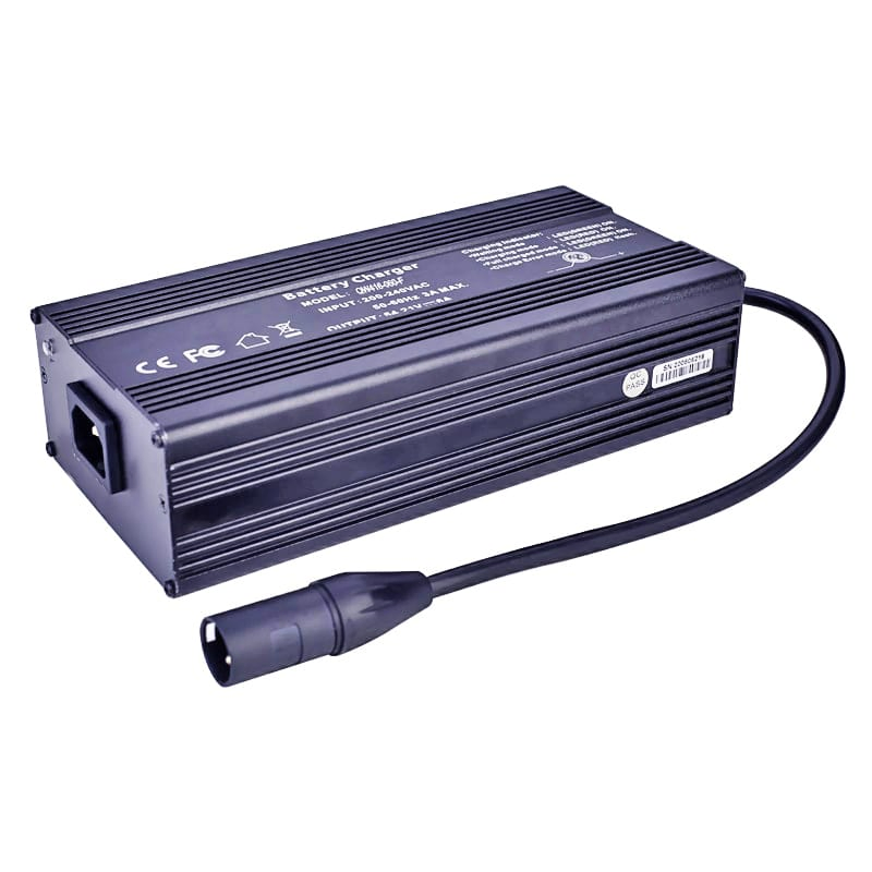 360W Battery Chargers 16s 48V 51.2V 5A 6A LiFePO4 LiFePO 4 Outdoor Charger DC 57.6V/58.4V 5A 6A IP54 IP56 Waterproof Chargers SAA Rcm Ukca UL