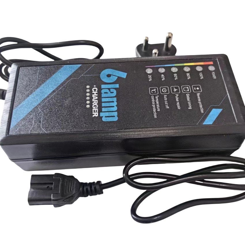 48V4a/48V30ah/Golf Cart Smart Battery Charger/Trickle E-Bike LiFePO4 Ebike Charger/with MCU OLED Display