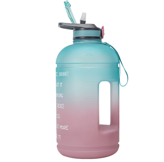 Best Custom Logo Plastic Motivational Gallon Bottle 3.78L Water Bottle 128oz Bottles Suppliers, Exporter