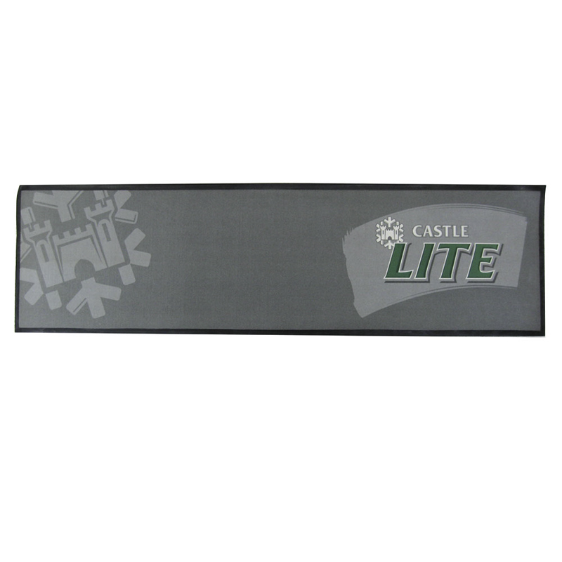 OEM Rubber Bar Mat Non-Slip Service Spill Mat Beverage Coaster Restaurant Coffee Bar Kitchen Tabletop Protection Mat Factories, Pricelist