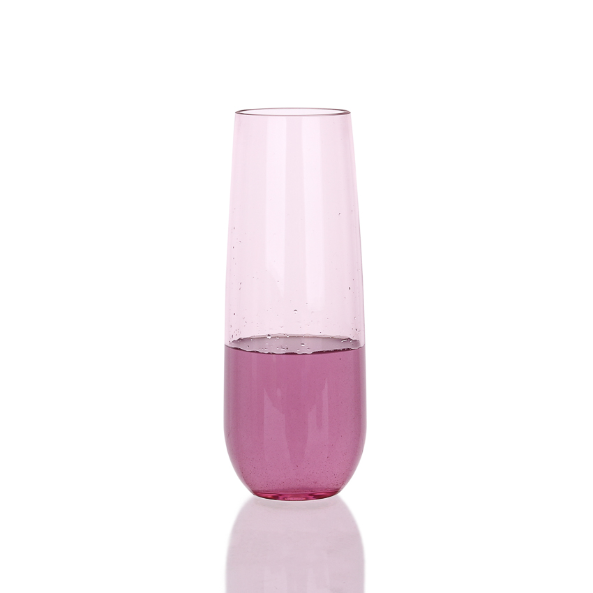 Best Shatterproof Recyclable And Unbreakable Plastic Clear Stemless Champagne Glasses Flutes Factory, Factories