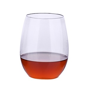 China Charmlite Small Size Cold Coffee Crystal Cup Clear Stemless Wine Taster Cup - 8 oz Manufacturer, Exporters