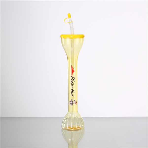 China Charmlite BPA-Free Plastic Slush Yard Cup With Straw - 22 oz / 650ml Manufacturer, Manufacturers