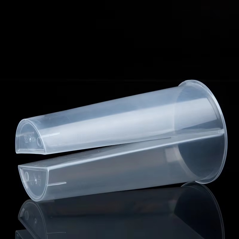 OEM Clear 500ml Double Share Twins Cup Two Compartment Disposable Split Cups Manufacturers, Exporters