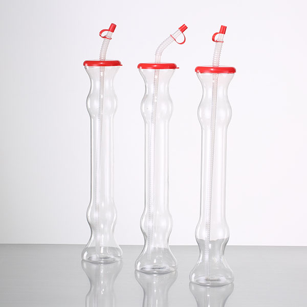 Buy Charmlite Eco-friendly PET Plastic Yard Cup With Straw - 12 oz / 17 oz - 350 ml / 500 ml Manufacturers, Suppliers