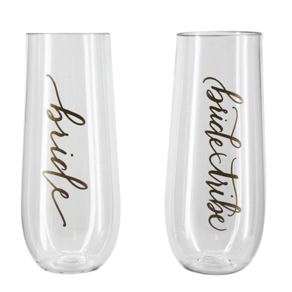 Best Charmlite Clear Reusable Stemless Champagne Flute Champagne Glass For Wedding - 10 oz Supplier, Exporters