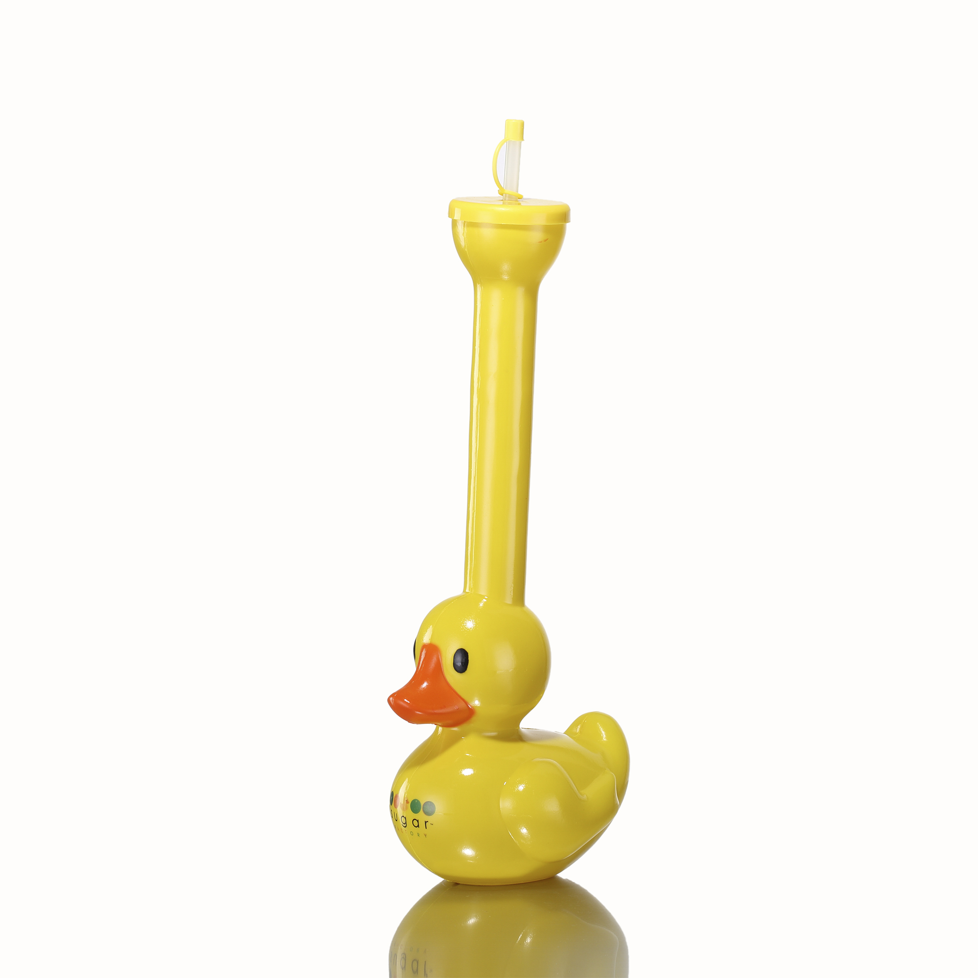 Wholesale Funtime Long Neck Cartoon Yellow Duck Yard Cup Suppliers, Factory