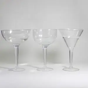 Jumbo Plastic Glass Varieties