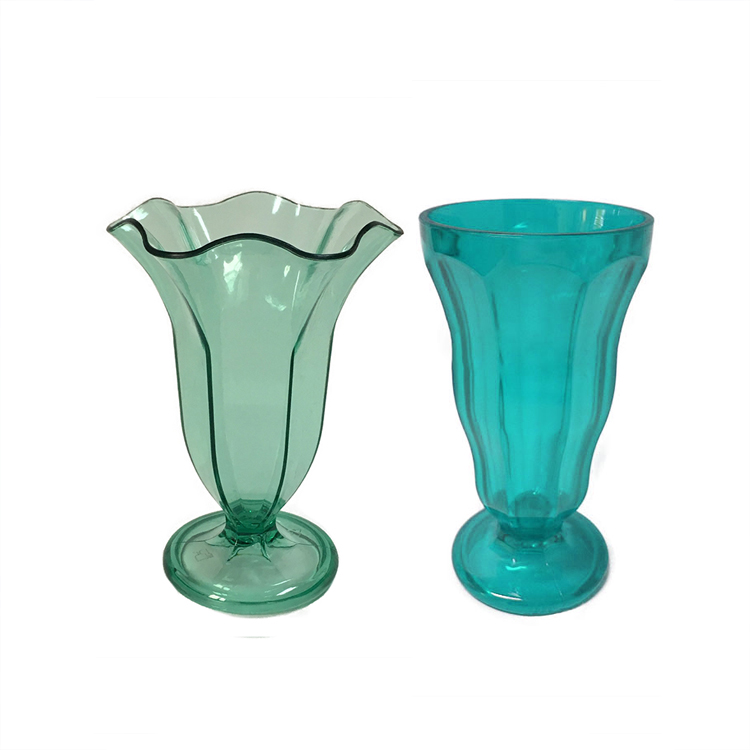 Wholesale 12oz Tulip Shaped Plastic Milkshake Cup Factory, Exporter