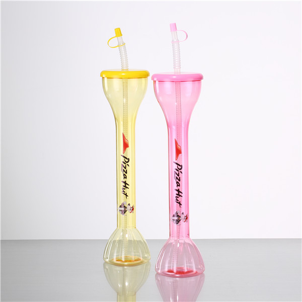 China Charmlite BPA-Free Plastic Slush Yard Cup With Straw - 22 oz / 650ml Manufacturer, Manufacturers