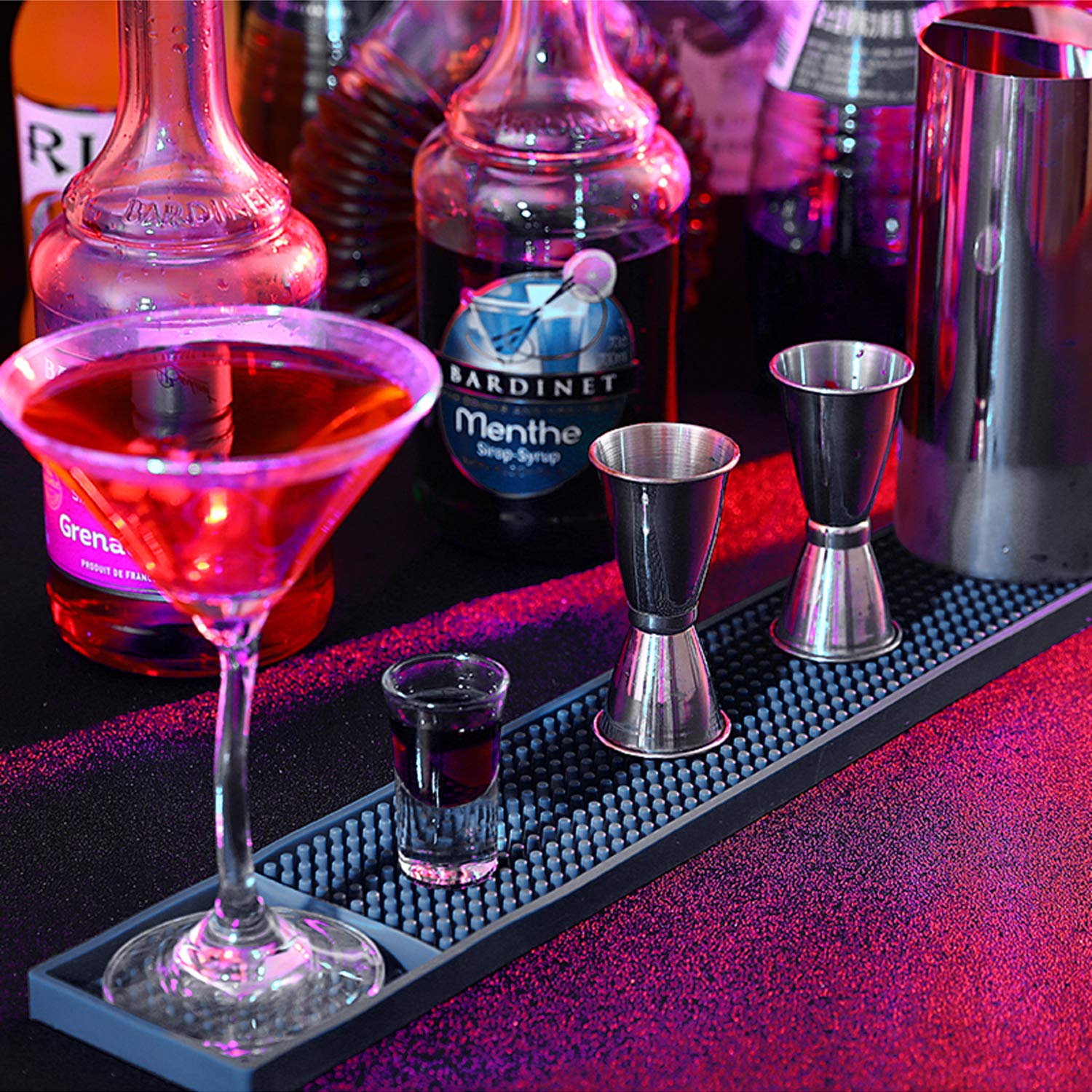 OEM PVC Bar Mat, Bar Drip Mat, Rail Runners For Glassware, Drink, Beer Manufacturers, Pricelist