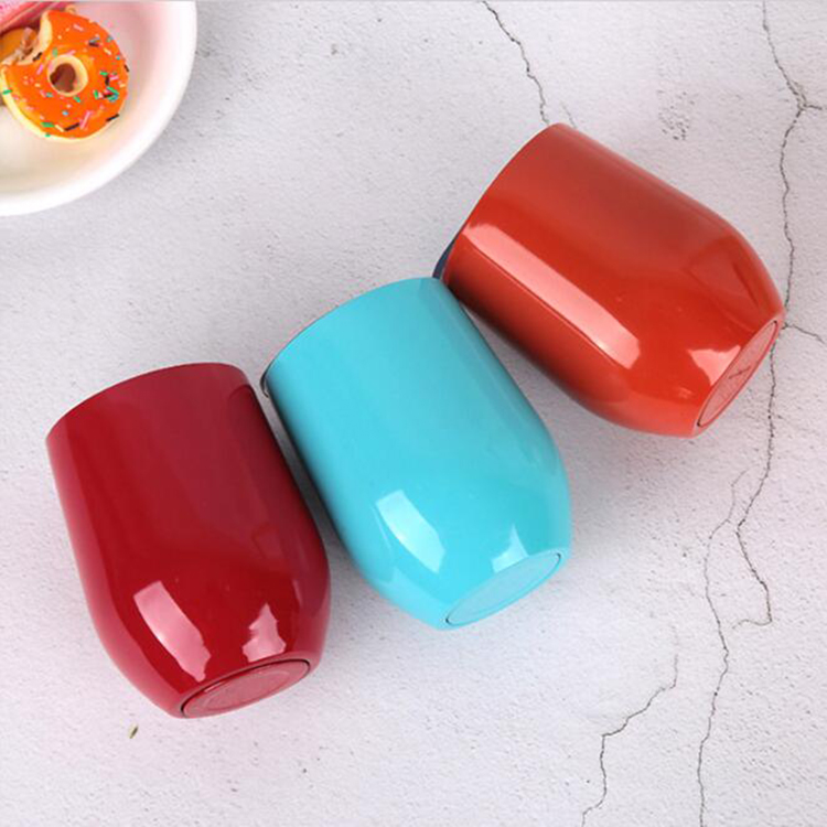 Wholesale Amazon Hot Selling Double Wall Stainless Steel 12oz Swig Wine Tumbler Cup