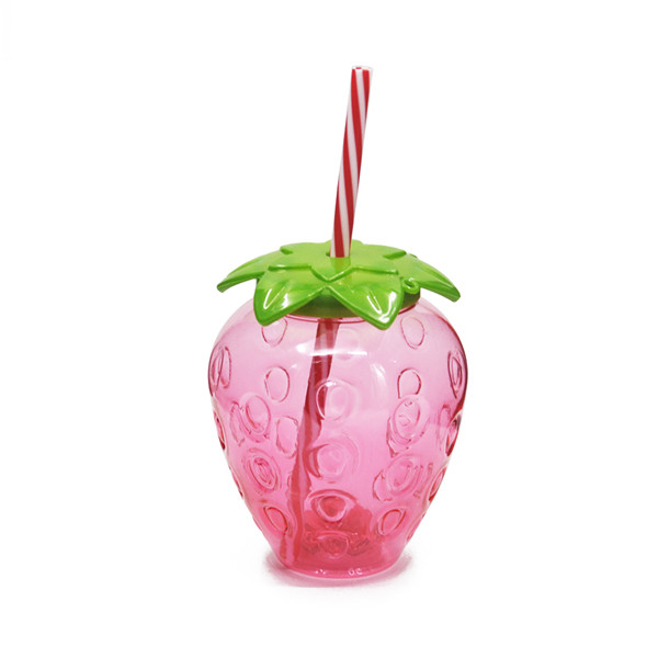 OEM Charmlite Sparkle Plastic Strawberry Cup with LED Function 16oz Suppliers, Exporters