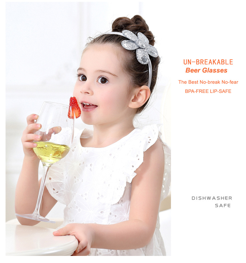 Buy Plastic Wine Glass with stem, customized logo 355ml 12oz wine cups  Factories, Exporters