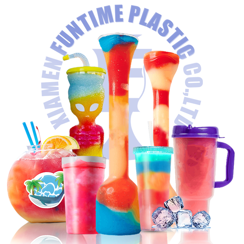 Wholesale Funtime 50 oz Wholesale Custom Slush Yard Cup with Straw and Lid Manufacturers, Pricelist