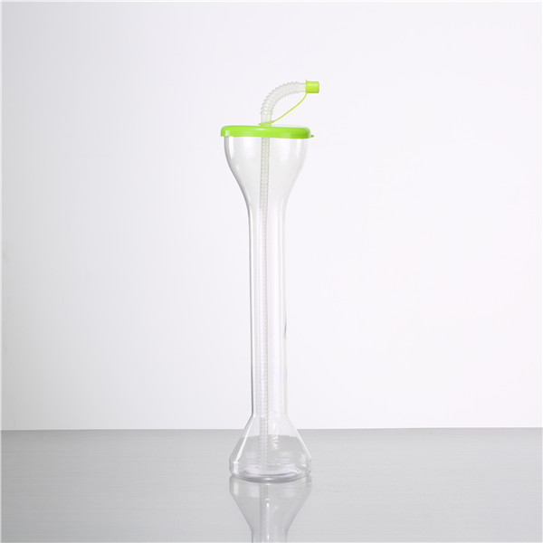 High-Quality Charmlite Eco-friendly Plastic Yard Cup With Straw - 22 oz / 650ml Factory, Pricelist